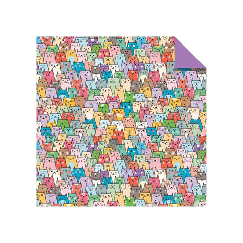 Origami Paper 100 sheets Cat Patterns 6" (15 cm): Tuttle Origami Paper: High-Quality Double-Sided Origami Sheets Printed with 12 Different Pattern...