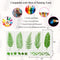 11Pieces Large Leaf Stencil Palm Fern Leaf Stencils for Painting on Walls Nature Tropical Plant Leaves Paint Stencils for Furniture Canvas Home De...