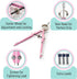 Mr. Pen- Professional Compass for Geometry, Pink, Extra Leads, Metal Compass, Compass, Compass Drawing Tool, Drawing Compass, Drafting Compass, Co...