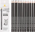 Heshengping Drawing Sketch Pencil Set 14pcs Sketching Pencils 12B 10B 8B 7B 6B 5B 4B 3B 2B B HB 2H 4H 6H Graphite Pencils for Kid Adults Artists S...