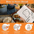 Bread Bags, 2 Pack Linen Bread Bags, Bread Bags for Homemade Bread Storage with Drawstring — Plastic Lined, Reusable Gift Bag for Housewarming, We...