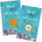 Elegant Seashell Scratch-Off Game Cards for Wedding, Shower, Retirement Parties, 28 Pack, Purple & Gold...
