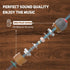 USB C Headphones for iPhone, Type C Earbuds Red Pear Wood Wired HiFi Stereo with Remote & Mic, USB C Earphones Compatible with iPhone 15 Pro Max, ...