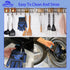 BBQ Gloves, Oven Gloves 1472? Extreme Heat Resistant, Grilling Gloves Silicone Non-Slip Oven Mitts, Kitchen Gloves for BBQ, Grilling, Cooking, Bak...