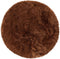 uxcell Faux Fur Round Rug,Fluffy Area Mat,Fluff Rugs for Bedroom Floor Sofa Living Room 3 x 3 Feet Brown...