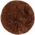 uxcell Faux Fur Round Rug,Fluffy Area Mat,Fluff Rugs for Bedroom Floor Sofa Living Room 3 x 3 Feet Brown...