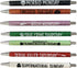 Jxueych 7Pcs Halloween Weekday Pens Glitter Pen with Funny Sayings Vibrant Passive Fancy Ballpoint Pens Cute Gifts for Colleagues Office Supplies ...