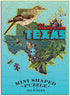 Galison Wendy Gold Texas Shaped Mini Puzzle, 100 Pieces, 8” x 9.75” – Die-Cut Jigsaw Puzzle Featuring Art by Bestselling Artist Wendy Gold – Makes...