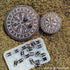 ResinWorld Rune Set Mold for Resin, Viking Divination Runes Resin Mold, Runes Dice Large Viking Rune Compass Silicone Mold...