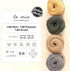 1 Ball La Mia Re-Tweed Knitting Yarn,%40 Wool%40 Polyester%20 Acrylic, 3.5 Oz (100 g) / 202 Yrds (185 m), Worsted, Grey - L149......