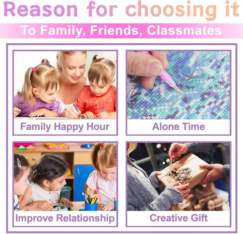 Diamond Painting Kits for Adults,5D DIY Full Round Drill Diamond Art Peculiar Hippo Diamond Painting by Numbers Kits Crafts for Family Relaxation ...