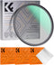 K&F Concept 49mm Black Diffusion 1/2 Filter Mist Cinematic Effect Filter with 18 Multi-Layer Coatings for Video/Vlog/Portrait Photography (K-Serie...