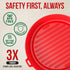 WAVELU Air Fryer Silicone Pot Liner | EXTRA STRONG | Food Safe Air fryers Oven Accessories | Replacement of Flammable Parchment Paper | No More Ha...