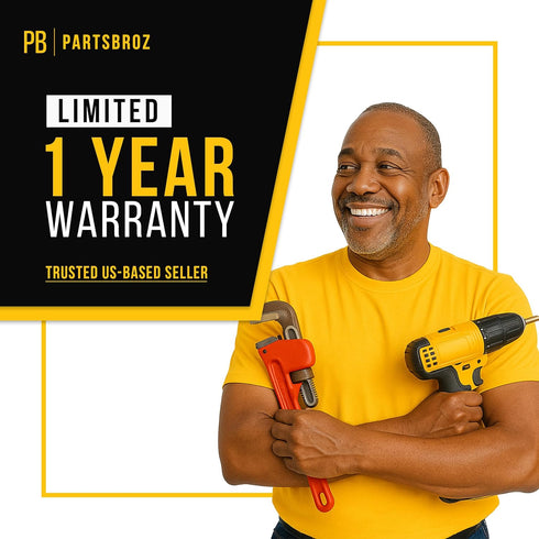 PartsBroz Kitchen Aid Dough Hook Attachment for Stand Mixer 4.5 Qt, 5 Qt for KitchenAid Dough Hook Attachment K45DH for Artisan Bread Kneading Mod...