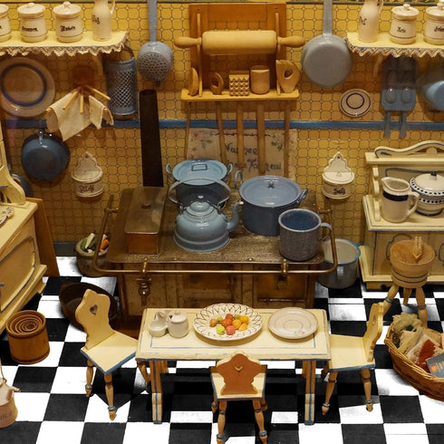 NUOBESTY 18Pcs Dollhouse Floor Sheet Mini Floorboard Wood Dollhouse Flooring Decoration Doll House Furniture Accessories...