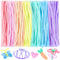 300Pcs Pipe Cleaners Chenille Stem,Pipe Cleaner Crafts,Craft Supplies Bulk for DIY Arts Crafts Project,7Colors (Macaron)...