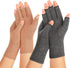 2 Pairs Arthritis Compression Gloves for Women Men, Carpal Tunnel Pain Relief, Fingerless for Typing Both Hands...