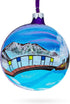 Blue Lagoon, Iceland Glass Ball Christmas Ornament 4 Inches...