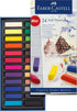 Faber-Castell Creative Studio Soft Pastel Mini Sticks (1.25”) - 24 Vivid Colors...