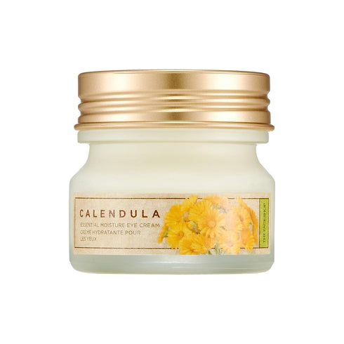 THE FACE SHOP Calendula Essential Moisture Eye Cream | Lightweight Non-Greasy Moisturizing & Soothing Eye Cream for Eye Area Comfort | Daily Skinc...