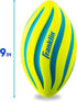 Franklin Sports Kids Foam Football - Mini Soft Foam Youth Football - Indoor + Outdoor Toy Football for Kids - Probrite 9" Mini Foam Ball - Soft Ba...