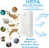 HQRP HEPA Filter Compatible with Honeywell Filter R HRF-R3 HRF-R2 HRF-R1 Replacement fits HPA090 HPA100 HPA200 HPA250 HPA300 HPA-090 HPA-100 HPA-2...