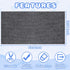 Cat Carpet Protector 47.2"x15.8",Stick on Floor and Wall Cat Scratch Pad Rug for Indoor Litter Mat,Trimmable Self-Adhesive Cat Scratching Furnitur...