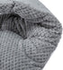 WONDER MIRACLE Fuzzy Deluxe Pet Beds, Super Plush Dog or Cat Beds Ideal for Dog Crates, Machine Wash & Dryer Friendly (15" x 23", S-Grey)...