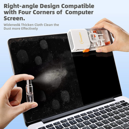 Laptop Screen Keyboard Cleaner Kit, Electronics Cleaning Tool for MacBook iPad iPhone Pro, Brush Tool for Tablet, Computer, PC Monitor,TV Camera L...