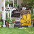 AVOIN colorlife Bee Sunflower Spring Summer Garden Flag 12x18 Inch Double Sided Outside, Welcome Wood Grain Yard Outdoor Flag...