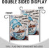 Snuggle Up Gnomies It's Cold Outside Home Decorative Garden Flag Winter Gnome Plaid House Yard Coffee Bean Cup Snowflake Outside Decor, Christmas ...