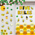 gisgfim Bee Motivational Bulletin Board Decorations Hive Rules Cutouts Summer Sunflower Tree Inspirational Positive Classroom Decor Daisy Bulletin...
