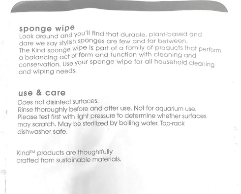 Casabella Sponge Wipe, 1 CT...