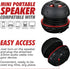 AYL Mini Speaker System, Portable Plug in Speaker with 3.5mm Aux Audio Input, External Speaker for Laptop Computer, MP3 Player, iPhone, iPad, Cell...