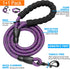 Reflective Dog Collar Padded with Soft Neoprene Breathable Adjustable Nylon Dog Collars for Small Medium Large Dogs (X-Small (Pack of 1), Purple C...