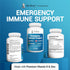 Dr. Berg Emergency Immune Support w/Echinacea - Potent Blend of Herbal Extracts (Warning: Strong Herbal Smells) - Immune Support Supplement includ...