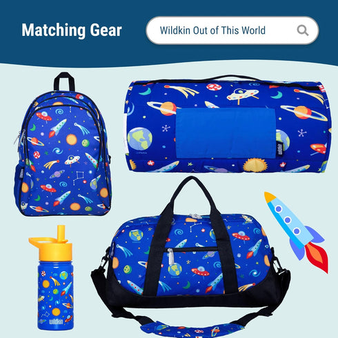 Wildkin Kids Insulated Lunch Bag – Reusable, Ideal for Hot/Cold Snacks, School & Travel - Out of this World...