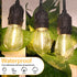 Mlambert LED String Light Bulbs,Shatterproof Outdoor String S14 Replacement Light Bulb,Waterproof 1W LED Edison Bulb Equal to 11W,15 Pack,Not Sola...