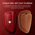Tukellen for BMW Genuine Leather Key Fob Cover with Keychain Shell for 230i 330i 430i 440i 530e 530i 540i 740i 745e 750i M2 M235i M240i M3 M340i M...