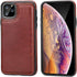 for iPhone 11 Pro Wallet Case with Card Holder,OT ONETOP PU Leather Kickstand Card Slots Case,Double Magnetic Clasp and Durable Shockproof Cover f...