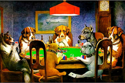 1000 Pieces Jigsaw Puzzles for Adults Wooden Jigsaw Puzzle 1000 Piece Adult Puzzle Children, Dogs Puzzles DIY Home Decor Wall Art Game Toy Gift fo...