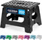 Handy Laundry - Folding Step Stool - Sturdy Enough Collapsible Stool to Support Adults and Safe Enough for Kids - Opens Easy with One Flip - Great...