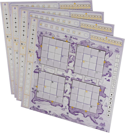 Railroad Ink Challenge: Archipelago Boards Set | Strategy Board Game Expansion | Roll and Write Dice Game | 1 to 4 Players | 20 Minutes | Ages 8+...