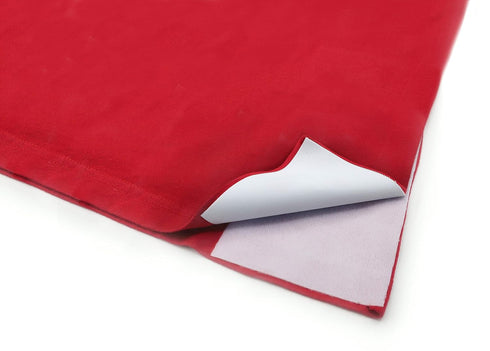 VELCRO Brand Sleek and Thin Stick On Wide Rectangle for Fabrics | 6in x 4in, White | Soft on Skin Ultra Light | Adhesive Back No Sewing Needed...
