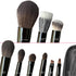 Cosme 9 FULL FACE MINI TRAVEL Make Up Brush Set: Natural Coverage Makeup Brushes Set & Brush Case. Travel Makeup Brushes in Synthetic & Natural Ha...
