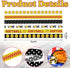 6 Rolls 18 Yards Softball Ribbons, 3/8" Black White Dot Grosgrain Ribbons Sport Yellow Red Ball Ribbons Wrapping Craft Ribbons for Sport Team Deco...