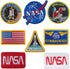 Space Shuttle Patches,NASA Patches,bfuee Apoll Patches,US Flag Patches for Hats,Jackets,Shirts,Vests, Shoes, Jeans 8 Pieces...