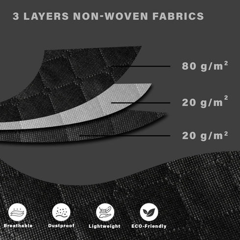 2-Pack Large Storage Bags for Clothing| Black Foldable Blanket Storage Bags| Organizers used for bedrooms and closet space| 90L Storage Size by Ho...