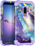 Rancase for Galaxy S9 Plus Case,Three Layer Heavy Duty Shockproof Protection Hard Plastic Bumper +Soft Silicone Rubber Protective Case for Samsung...