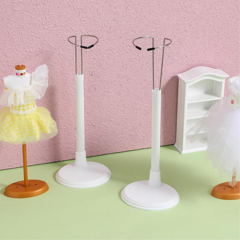 Toyvian Doll Stand Holder Doll Brackets Stands Doll Adjustable Storage Rack Doll Stands for 12 Inch Doll Display Adjustable Stand Dolls Action Fig...